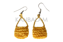 Aretes de Ixtle bolsas